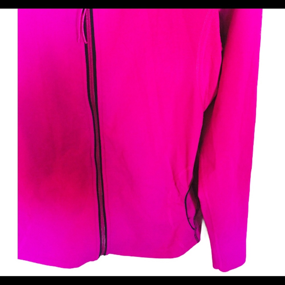 TUFF ATHLETICS Full Zip Track Workout Running Jacket Pink Size Medium - Picture 5 of 9